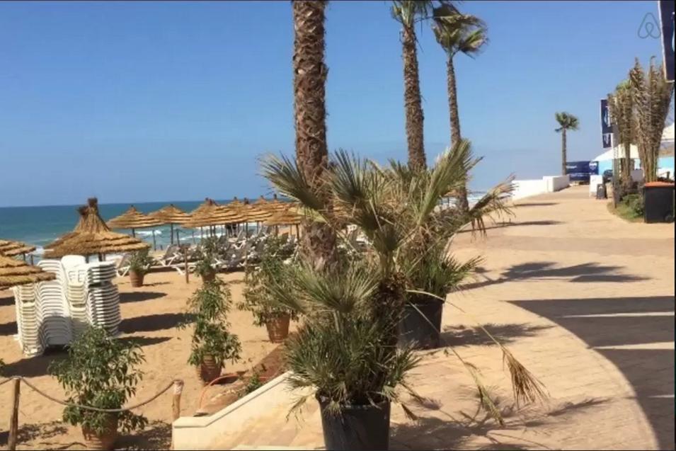 Plage Des Nations Apartment Sidi Bouqnadel Luaran gambar